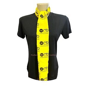 Lenço Echarpe -   na cor amarelo  - 02 unidades