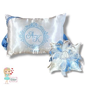 Almofada para  levar Sapato e Anel de debutante