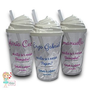 Copo Twister - Para Convite de Pajem ou dama