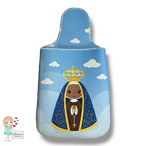 Lixeira Em neoprene - Estampa Santos - Lixeira de Carro