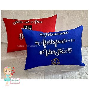 Almofada  - tamanho 20 x 30  - kit com 10  unidades