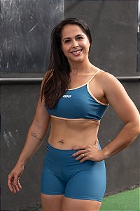 Short Fitness Azul