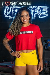 Cropped com Manga CROSSFITTER