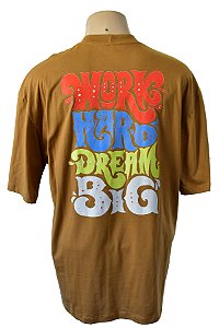 Oversized Work Hard Dream Big
