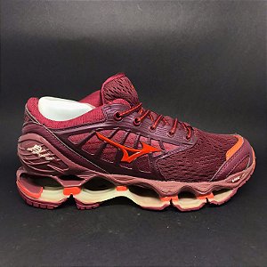 Tênis Mizuno Wave Prophecy 9 Bordô