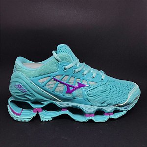 Tênis Mizuno Wave Prophecy 9 Azul Bebê / Roxo