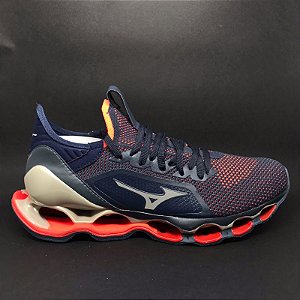 Tênis Mizuno Wave Prophecy WK Azul / Vermelho