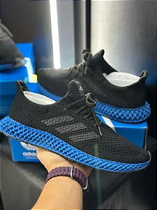 Tênis Adidas 4D Preto / Azul
