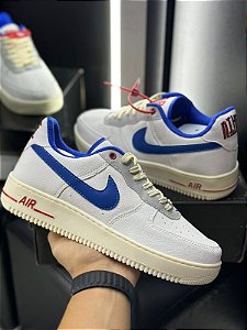 Tênis Nike Air Force 1 '07 Swoosh Azul