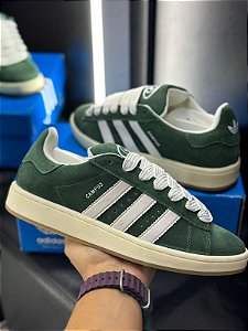 Tênis Adidas Campus Cinza/ Verde - WC SHOES