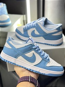Tênis Nike Dunk Low SB Branco/ Azul Bebê