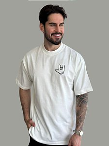 Camiseta TH Over Be Strong Off