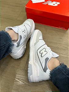NB 550 BRANCO/ CINZA