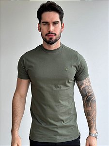 Camiseta Bás. High Neck Mata Verde