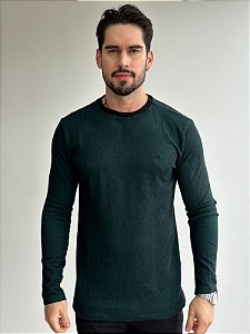 Sueter Tricot Champy Verde Estonado