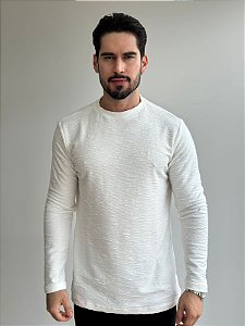 Sueter Pleats Off White