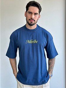 Camiseta Alltribe T-Shirt Over Compass Azul Marinho