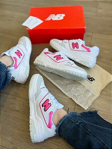 NB 550 BRANCO/ ROSA