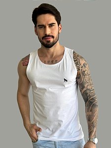 Regata Acostamento Casual Básica Branco