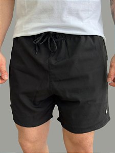 Shorts Acostamento Elastano Preto