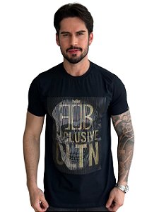 Camiseta Fb Exclusive Skull Strass Preta