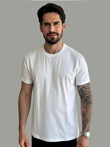Camiseta Acostamento Casual Relief Off White