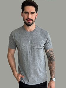 Camiseta Acostamento Casual High Relief Mescla