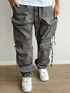 Calça Creat Cargo Hype Cinza