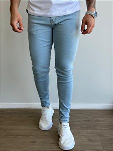 Calça LLEVA Jeans Claro Basic