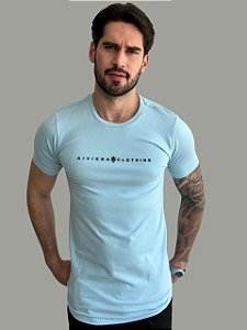 Camiseta Longline Riviera Azul Bebê