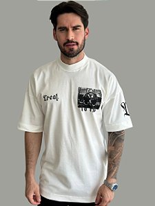 Camiseta Creat 2PAC STREET Off White