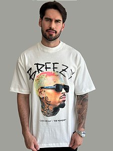 Camiseta Over The Hope Breezy Off White