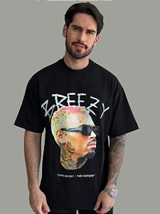 Camiseta Over The Hope Breezy Preta
