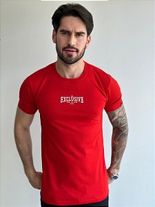 Camiseta Long FB EXCLUSIVE Mini Vermelha