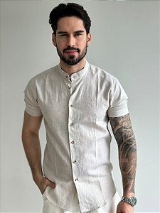 Camisa Nature FB EXCLUSIVE Linho Curta