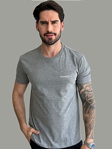 Camiseta Acostamento Casual Back Mescla
