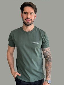 Camiseta Acostamento Casual Back Verde