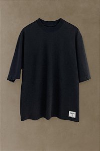 Camiseta Over Calmô Basic Preta