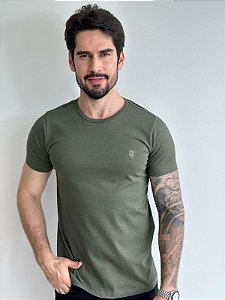 Camiseta Riviera Essential Verde Musgo