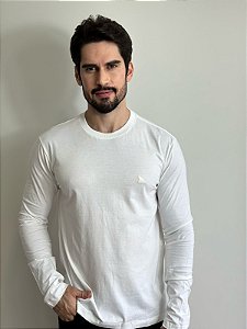 Camiseta Acostamento Manga Longa Off White