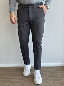 Calça Fb Exclusive Italia Friso Chumbo