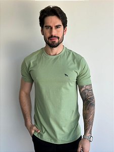 Camiseta Acostamento Básica Verde Matte