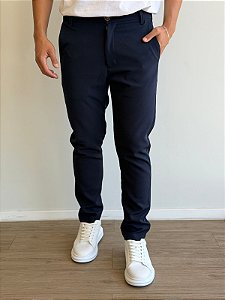 Calça Fb Exclusive Italiana Premium Azul Marinho