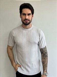 Camiseta Fb Exclusive Tricot Texture Cinza