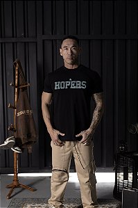 Camiseta The Hopers Slim Fit Stronglight Preto