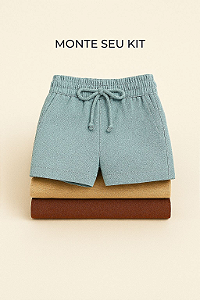 Kit 3 Shorts Fb Exclusive Linho