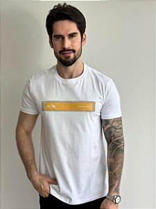 Camiseta Acostamento Casual Branco