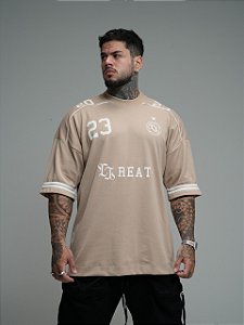 Camiseta Creat Oversized Club Creme
