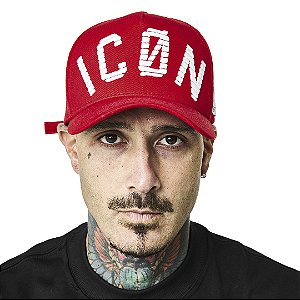 Boné Haterz Icon Stripe Vermelho