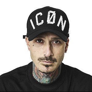 Boné Haterz Icon Stripe Preto